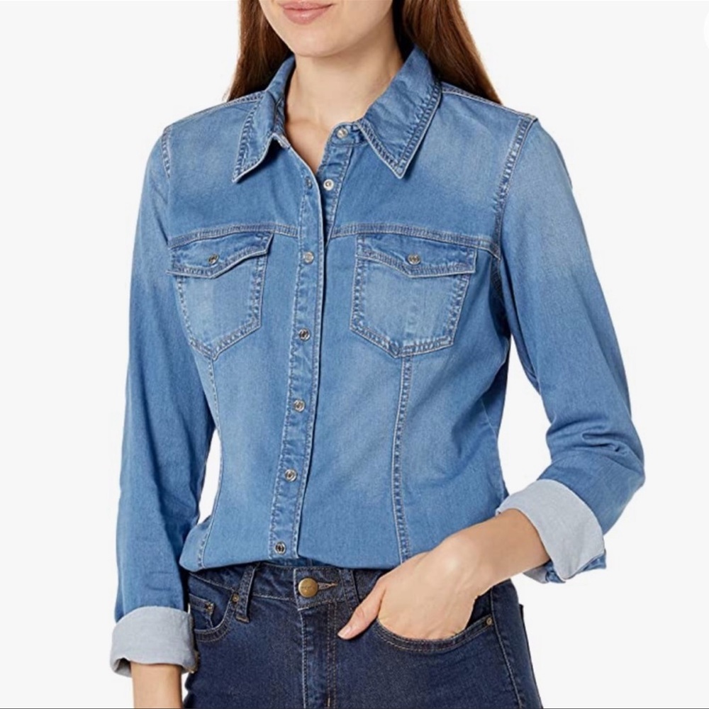 Guess LS Jerry Demin Shirt